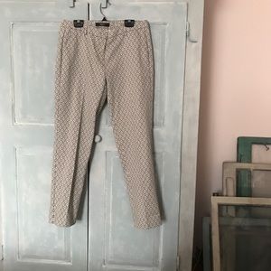 PANTS Weekend MaxMara Size US & Canada 12. Beautiful print - grey & white
